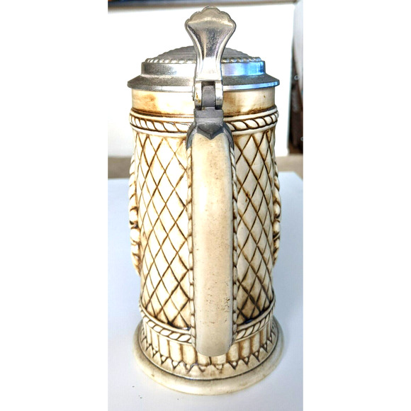 Norman Rockwell Beer Stein Mug The Captain And First Mate The Sailing Sh… - Picture 3 of 5